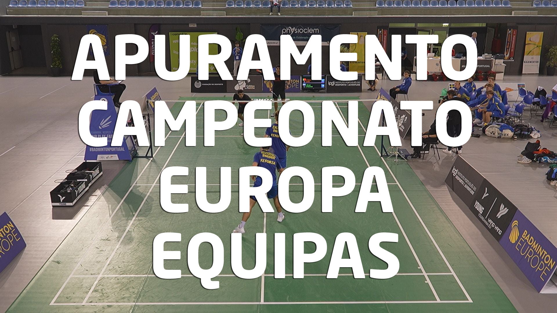Imagem de Badminton - Apuramento Campeonato Europa Equipas de Badminton