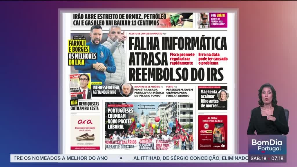 Imagem de Bom Dia Portugal Fim de Semana