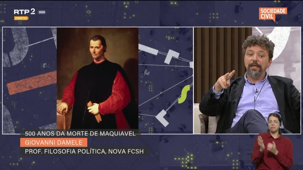 Imagem de Sociedade Civil - 500 Anos da Morte de Maquiavel