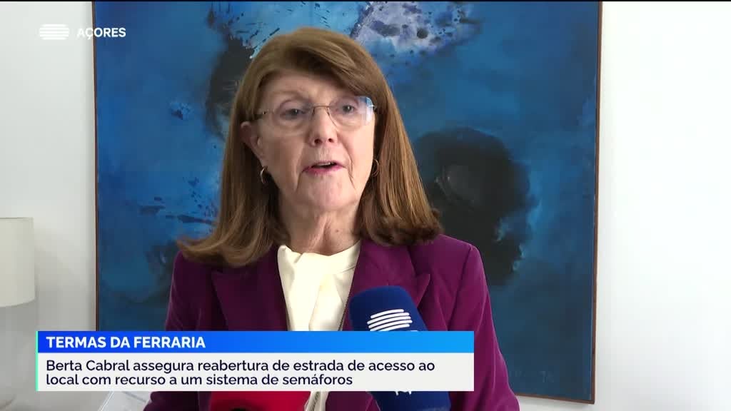 Imagem de Jornal da Tarde Açores - Apresentação | Susana Silveira