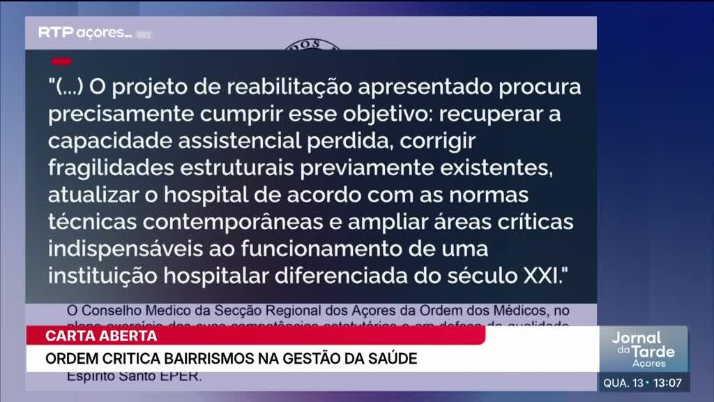 Imagem de Jornal da Tarde Açores - Apresentação | Dulce Bradford