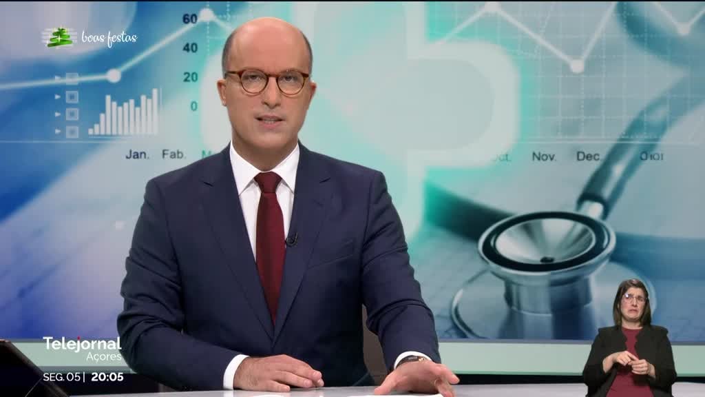 Imagem de Telejornal Açores - Apresentação | Rúben Medeiros