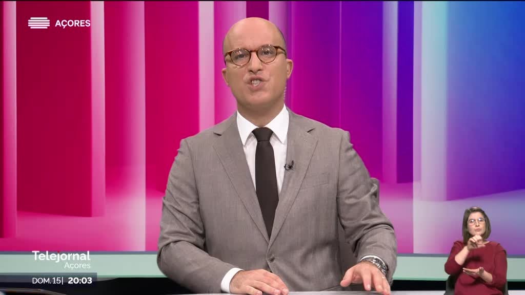 Imagem de Telejornal Açores - Apresentação | Rúben Medeiros