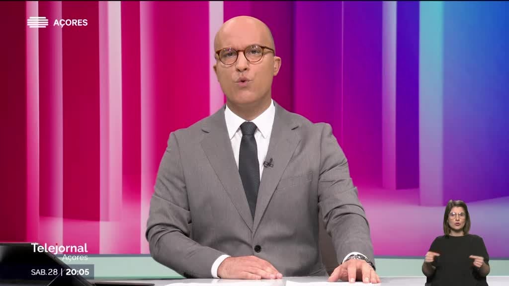 Imagem de Telejornal Açores - Apresentação | Rúben Medeiros