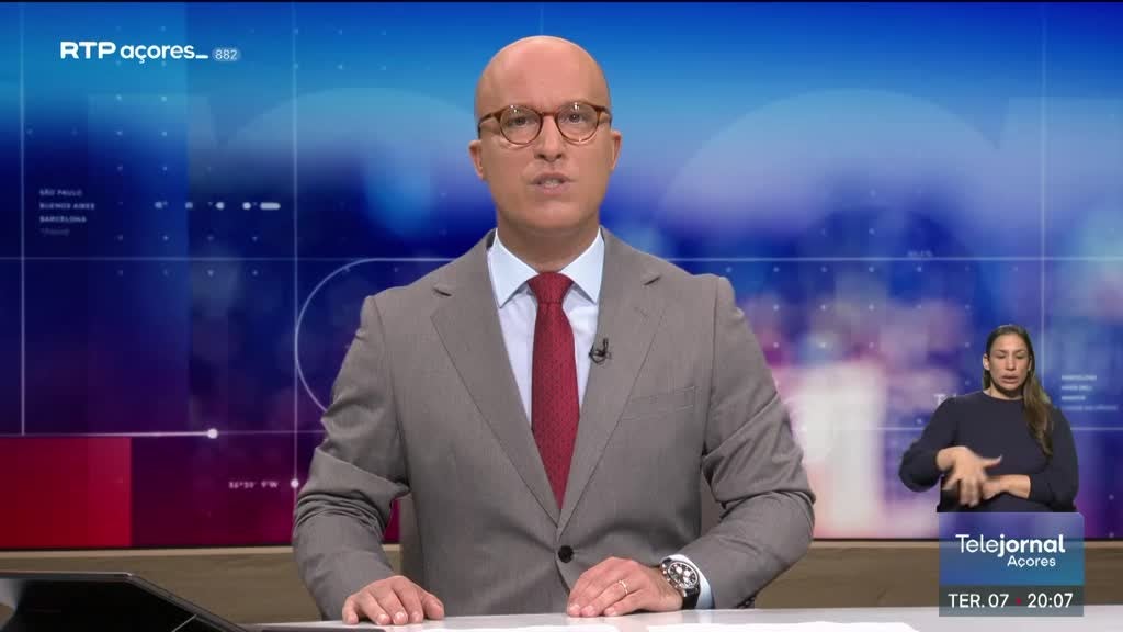 Imagem de Telejornal Açores - Apresentação | Rúben Medeiros