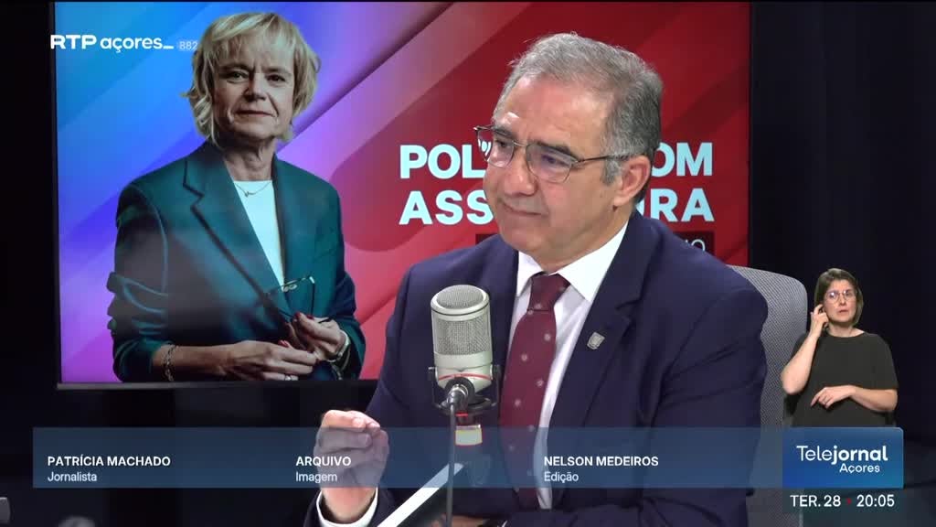 Imagem de Telejornal Açores - Apresentação | Rúben Medeiros