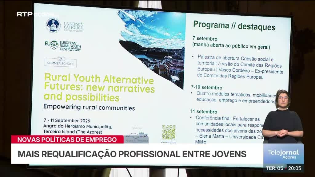 Imagem de Telejornal Açores - Apresentação | Dulce Vieira
