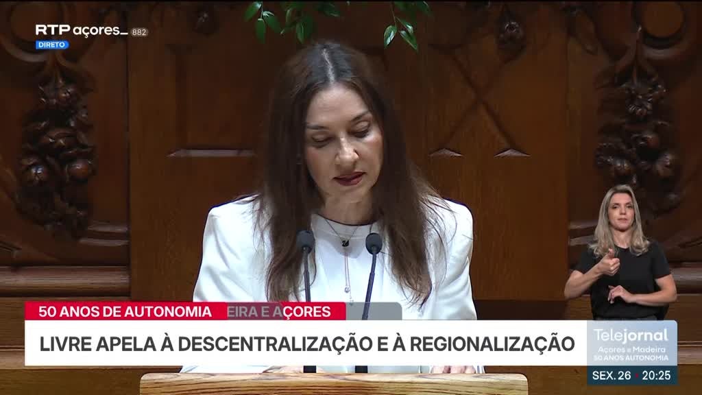 Imagem de Telejornal Açores - Apresentação | João Simas e Paulo Jardim