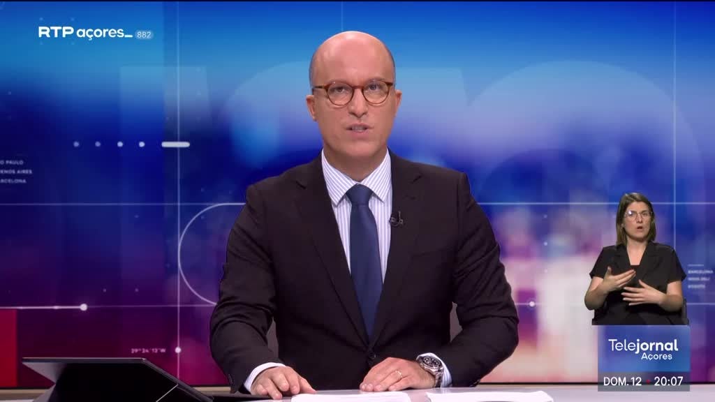 Imagem de Telejornal Açores - Apresentação | Rúben Medeiros