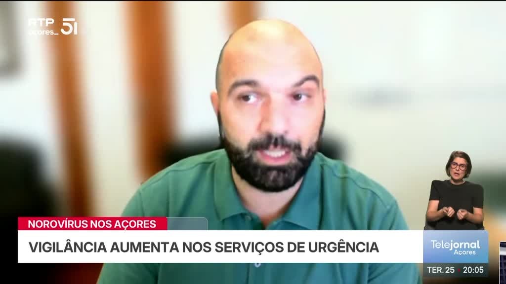 Imagem de Telejornal Açores - Apresentação | Roberto Morais