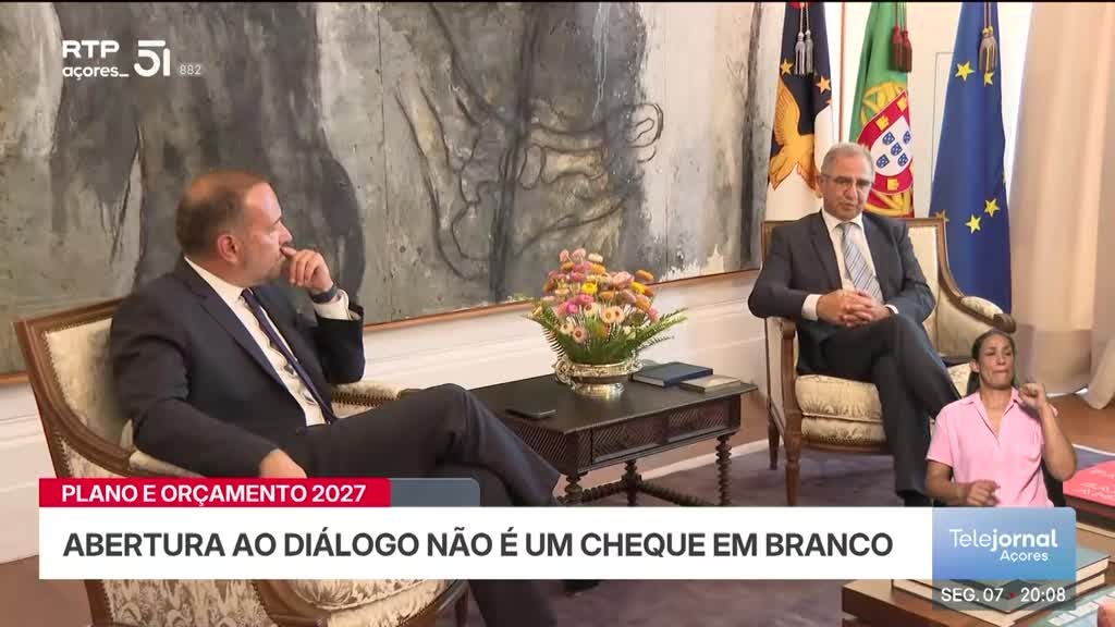 Imagem de Telejornal Açores - Apresentação | Rúben Medeiros