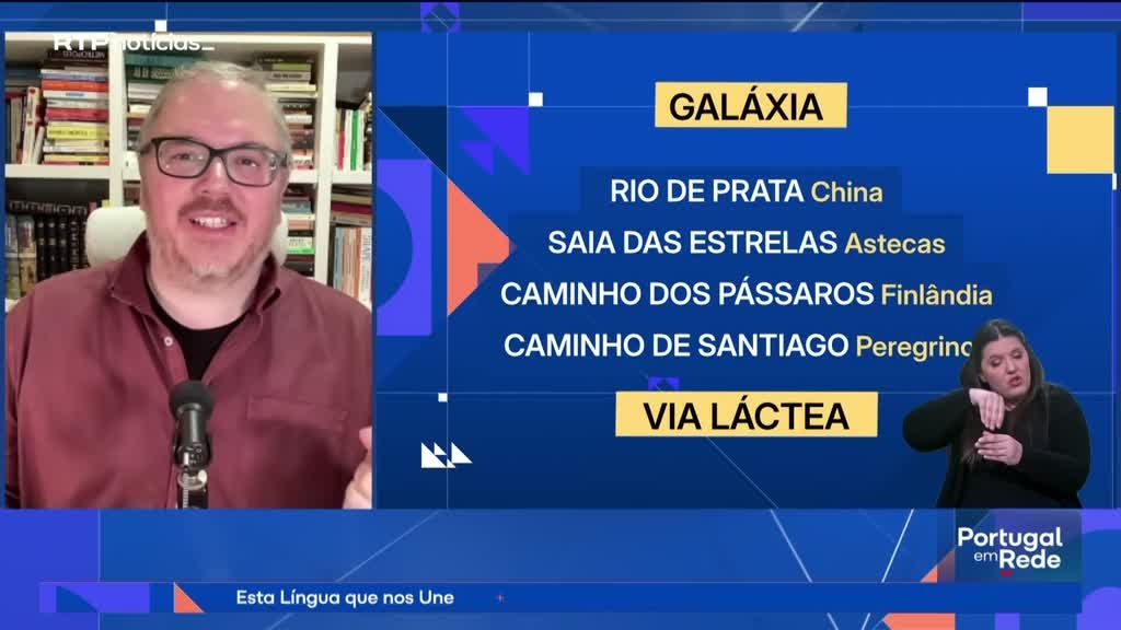 Imagem de Esta Língua Que Nos Une - A palavra: Galáxia