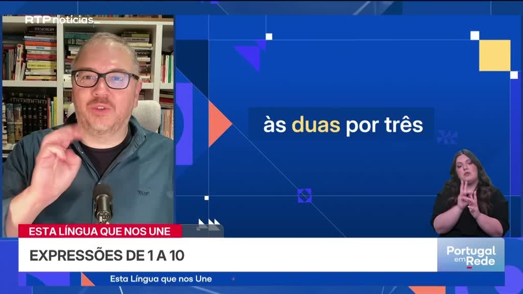 Imagem de Esta Língua Que Nos Une - Expressões de 1 a 10