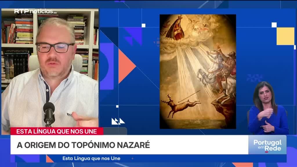 Imagem de Esta Língua Que Nos Une - A origem do topónimo Nazaré