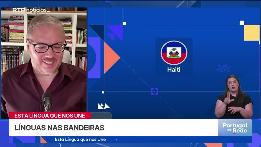 Imagem de Esta Língua Que Nos Une - Línguas nas bandeiras