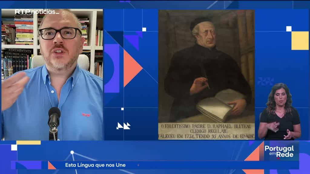 Imagem de Esta Língua Que Nos Une - O primeiro dicionário da língua portuguesa escrito pelo Padre D. Raphael Bluteau