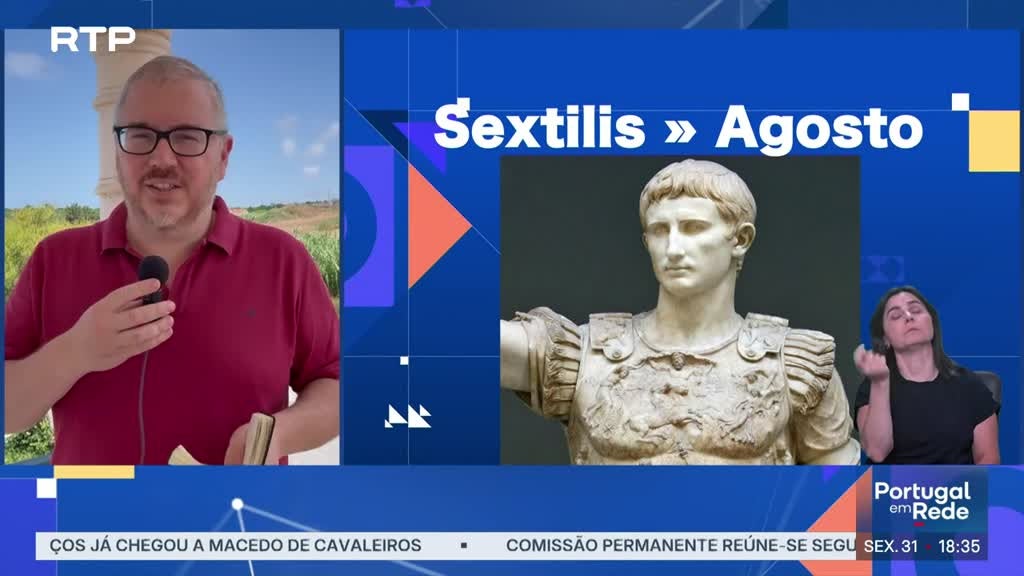 Imagem de Esta Língua Que Nos Une - Nomes e meses: Julho e Agosto