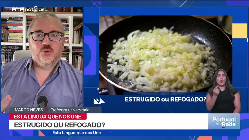 Imagem de Esta Língua Que Nos Une - Estrugido ou refogado?
