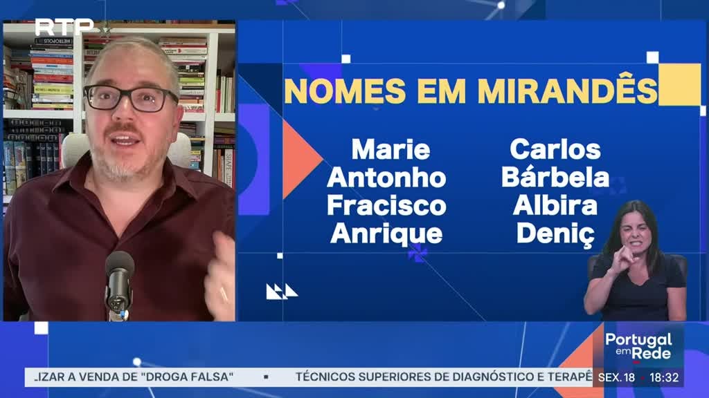 Imagem de Esta Língua Que Nos Une - Nomes próprios em Mirandês