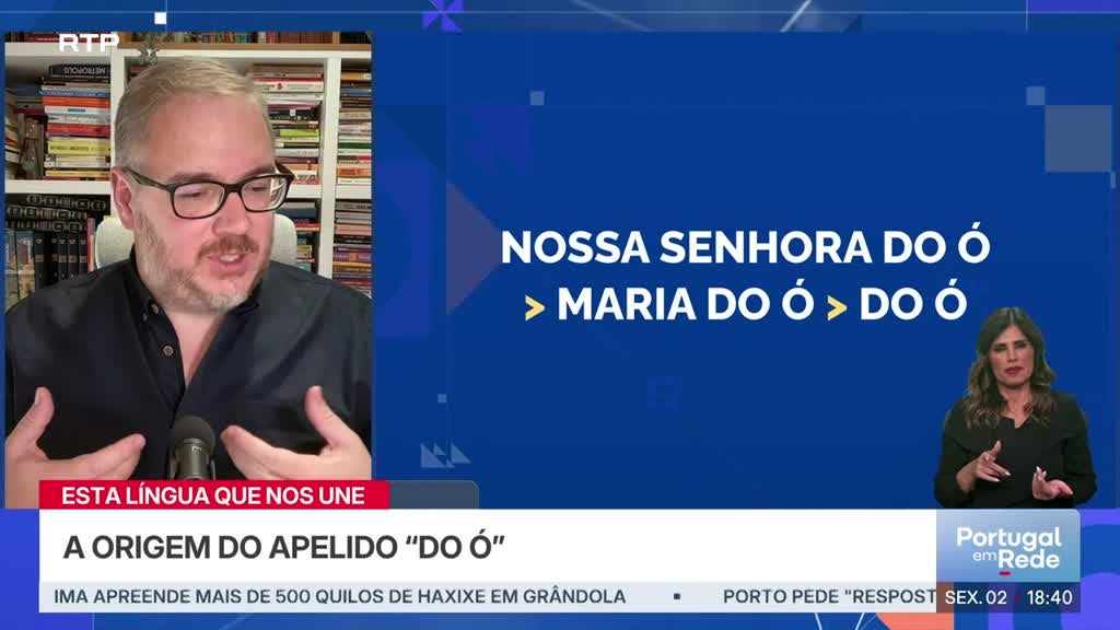 Imagem de Esta Língua Que Nos Une - Nomes próprios: A origem do apelido "Do Ó"