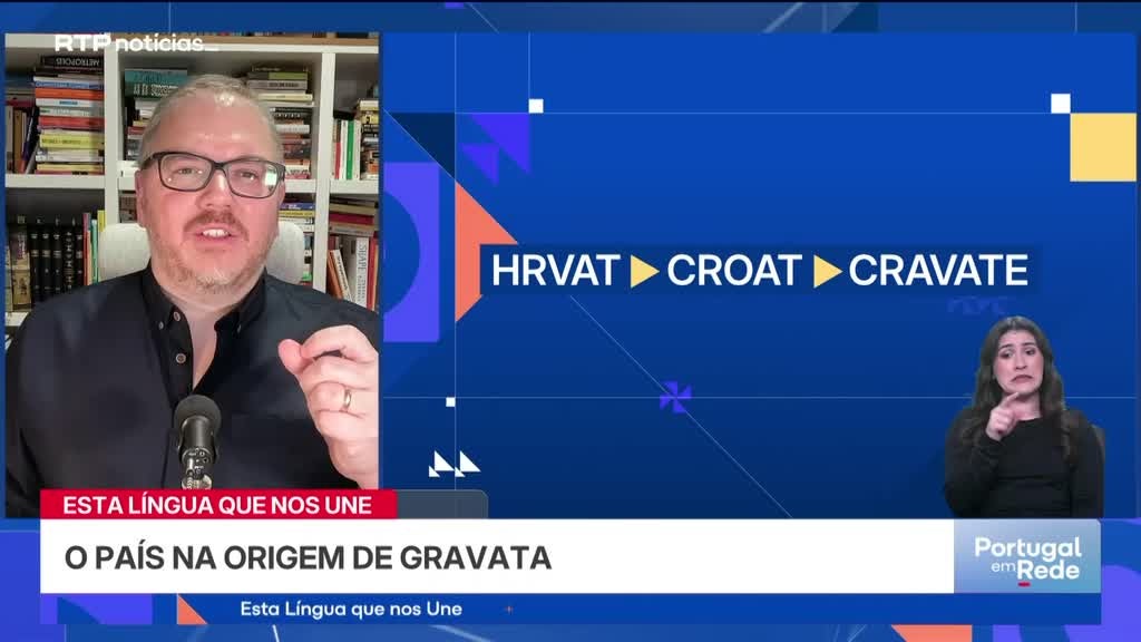 Imagem de Esta Língua Que Nos Une - O país na origem de gravata