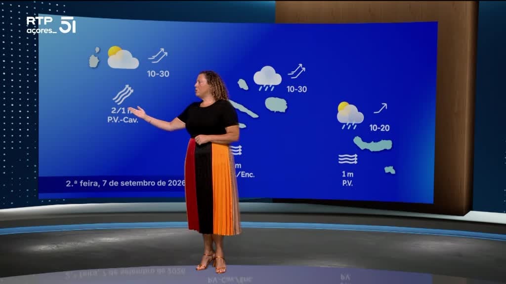 Imagem de Meteorologia Açores - Apresentação | Vanda Costa