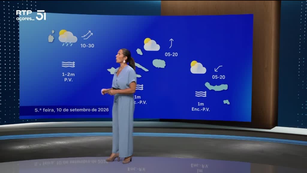 Imagem de Meteorologia Açores - Com Tânia Viegas