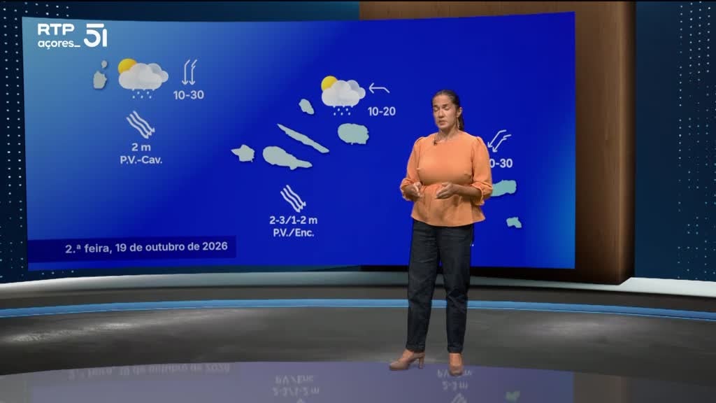 Imagem de Meteorologia Açores - Com Tânia Viegas