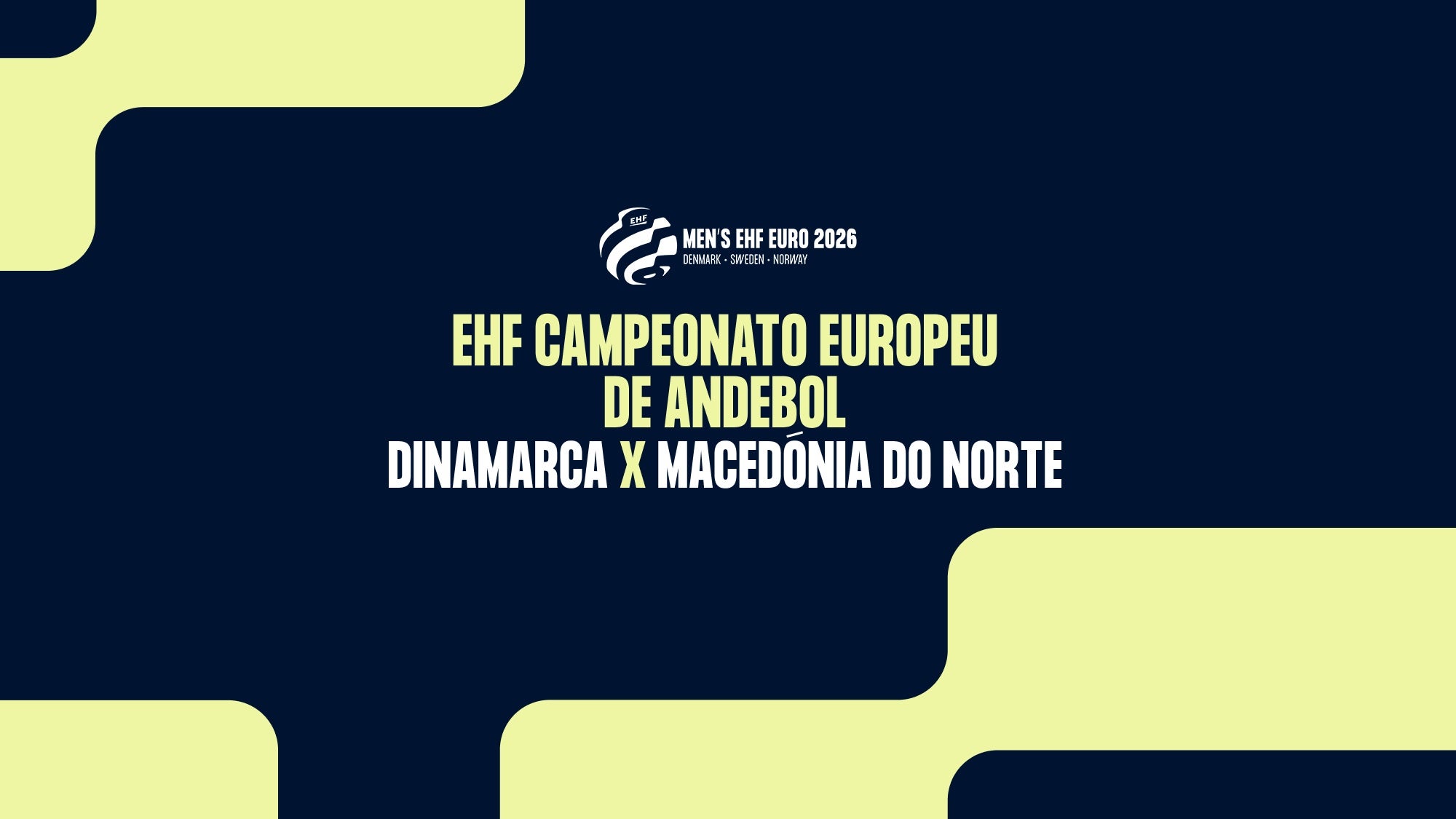 Imagem do Programa / Episiódio - Andebol: EHF Campeonato da Europa de Andebol Masculino - Dinamarca x Macedónia do Norte