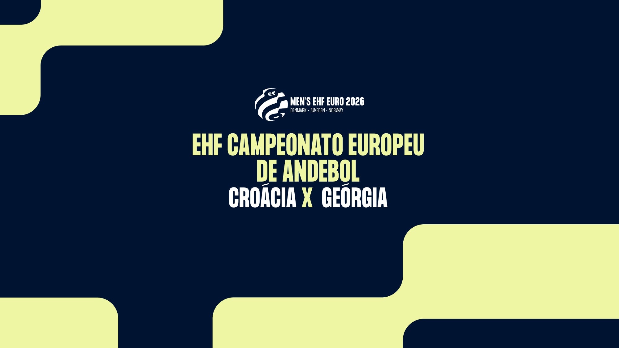 Imagem do Programa / Episiódio - Andebol: EHF Campeonato da Europa de Andebol Masculino - Croácia x Geórgia