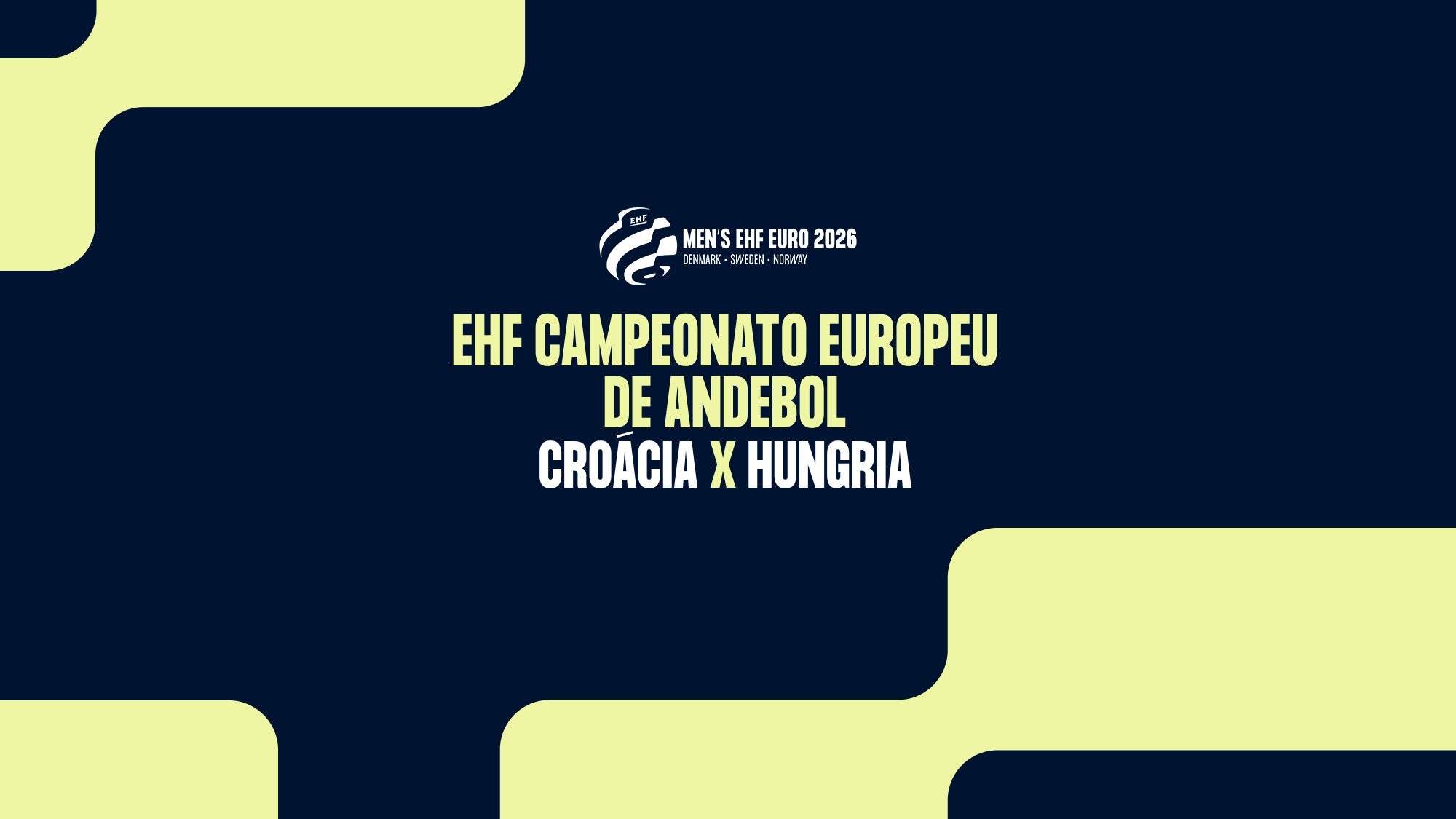 Imagem de Andebol: EHF Campeonato da Europa de And - Croácia x Hungria