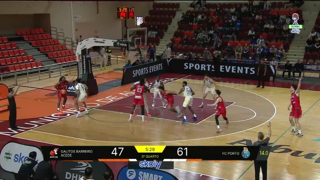 Imagem de Basquetebol: Taça de Portugal Masculina - Galitos x FC Porto (1ª Meia-Final)
