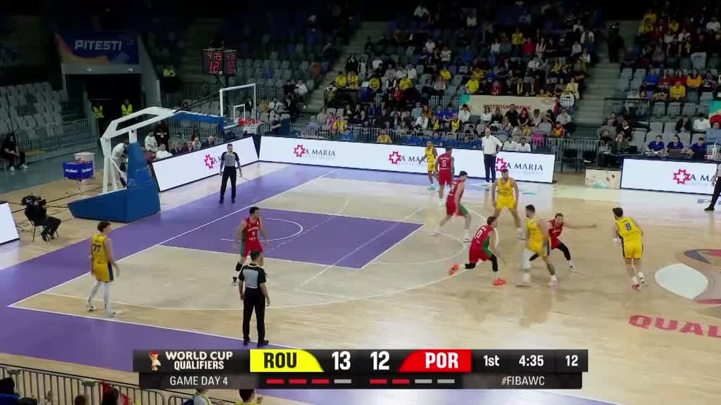 Imagem de FIBA Campeonato do Mundo de Basquetebol - Roménia x Portugal
