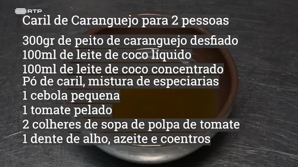 Imagem de Gastronomia - Caril de Caranguejo