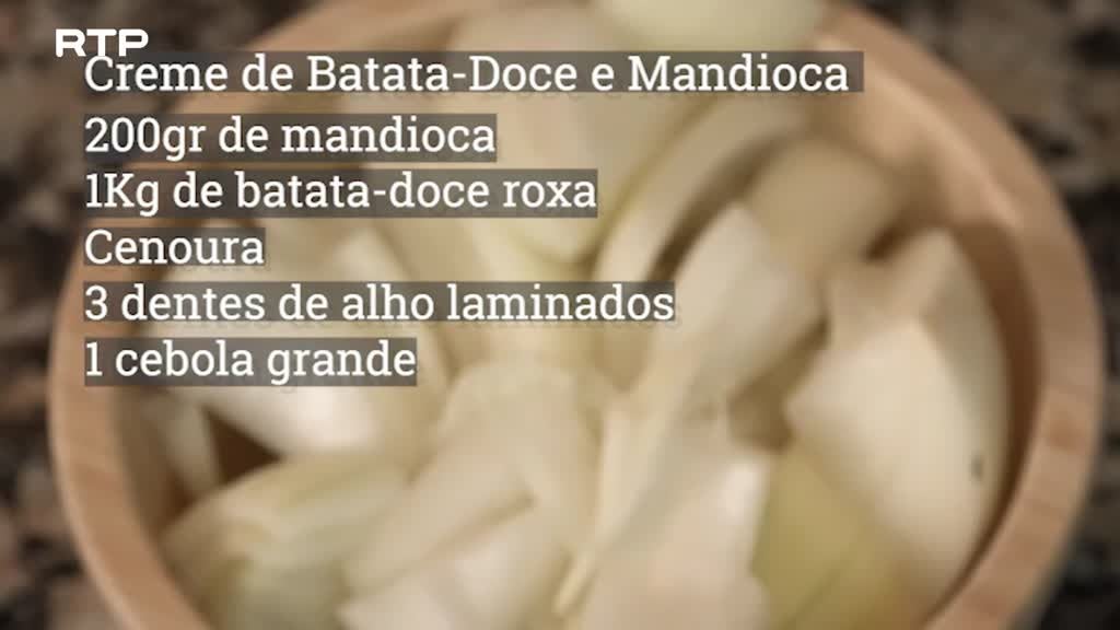 Imagem de Gastronomia - Creme de Batata-doce e Mandioca