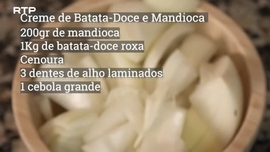 Imagem de Creme de Batata-doce e Mandioca