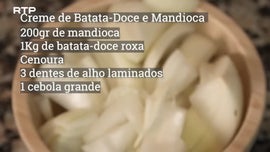 Imagem de Creme de Batata-doce e Mandioca