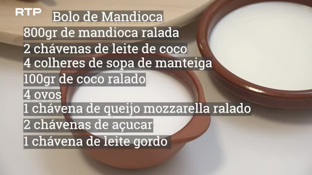 Imagem de Gastronomia - Bolo de Mandioca