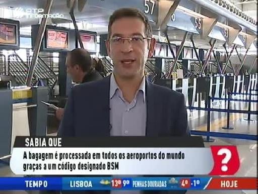 Imagem do Programa / Episiódio - Sabia Que? - Transporte Bagagens no aeroporto
