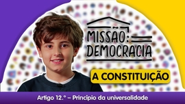 Imagem de Artigo 12.� - Princ�pio da universalidade