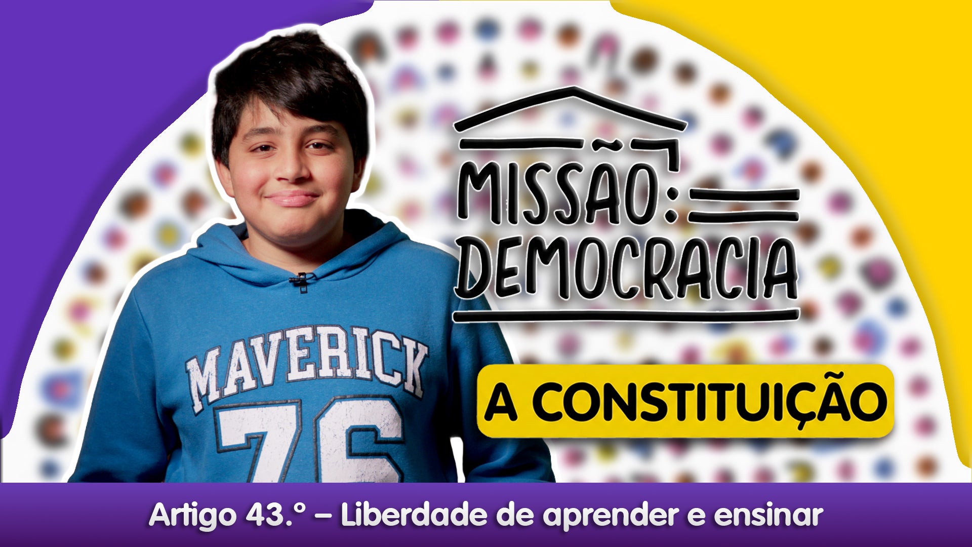 Imagem de Missão: Democracia - A Constituição - Artigo 43.º - Liberdade de aprender e ensinar