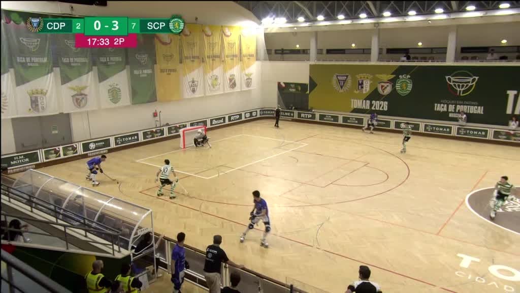 Imagem de Hóquei em Patins: Taça de Portugal Mas - CD Póvoa x Sporting CP (2ª Meia-Final)