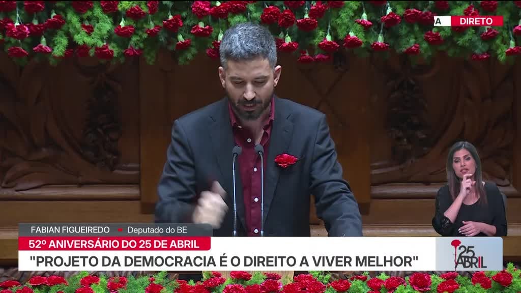 Imagem de Sessão Solene - 25 de Abril