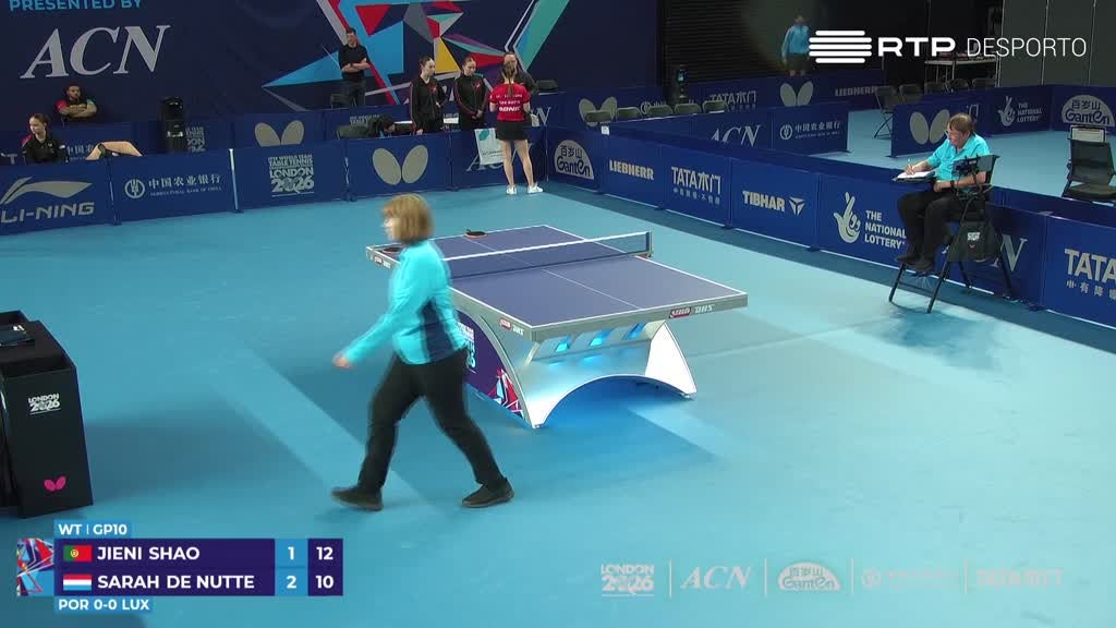 Imagem de Ténis de Mesa - Campeonatos do Mundo po - Portugal x Luxemburgo