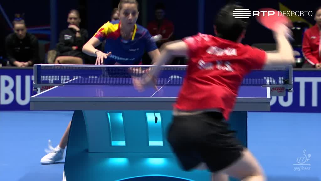 Imagem de Ténis de Mesa - Campeonatos do Mundo po - China x Roménia | Feminino