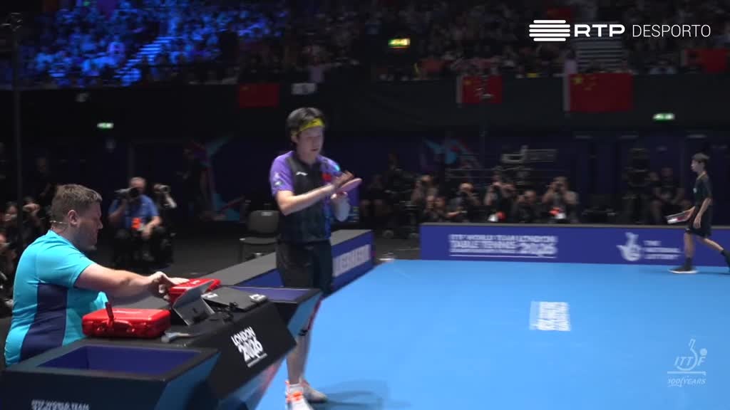 Imagem de Ténis de Mesa - Campeonatos do Mundo po - China x França | Masculino