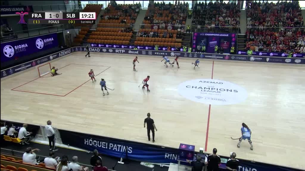 Imagem de Hóquei em Patins: WSE Liga dos Campeõe - CP Esneca Fraga x S.L. Benfica
