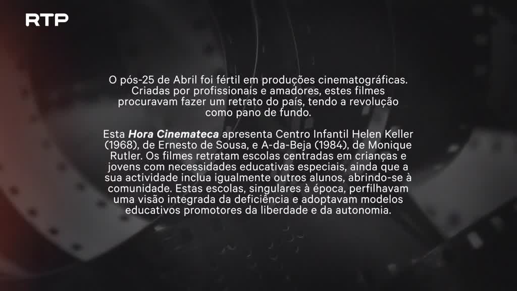 Imagem de Hora Cinemateca - Centro Infantil Helen Keller (1968)