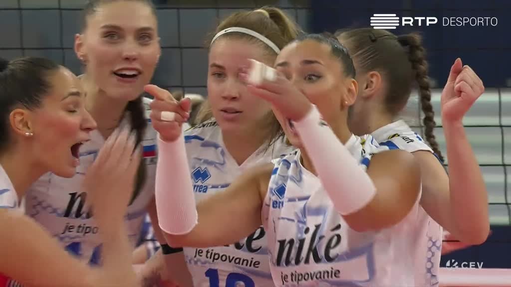 Imagem de Voleibol: Campeonato da Europa Feminino - França x Eslováquia