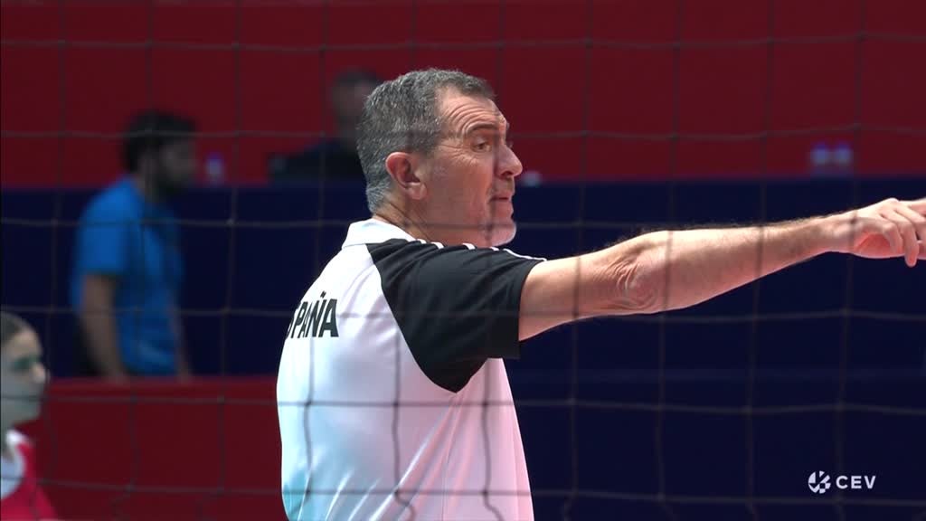 Imagem de Voleibol Feminino: Campeonato da Europa - Espanha x Roménia